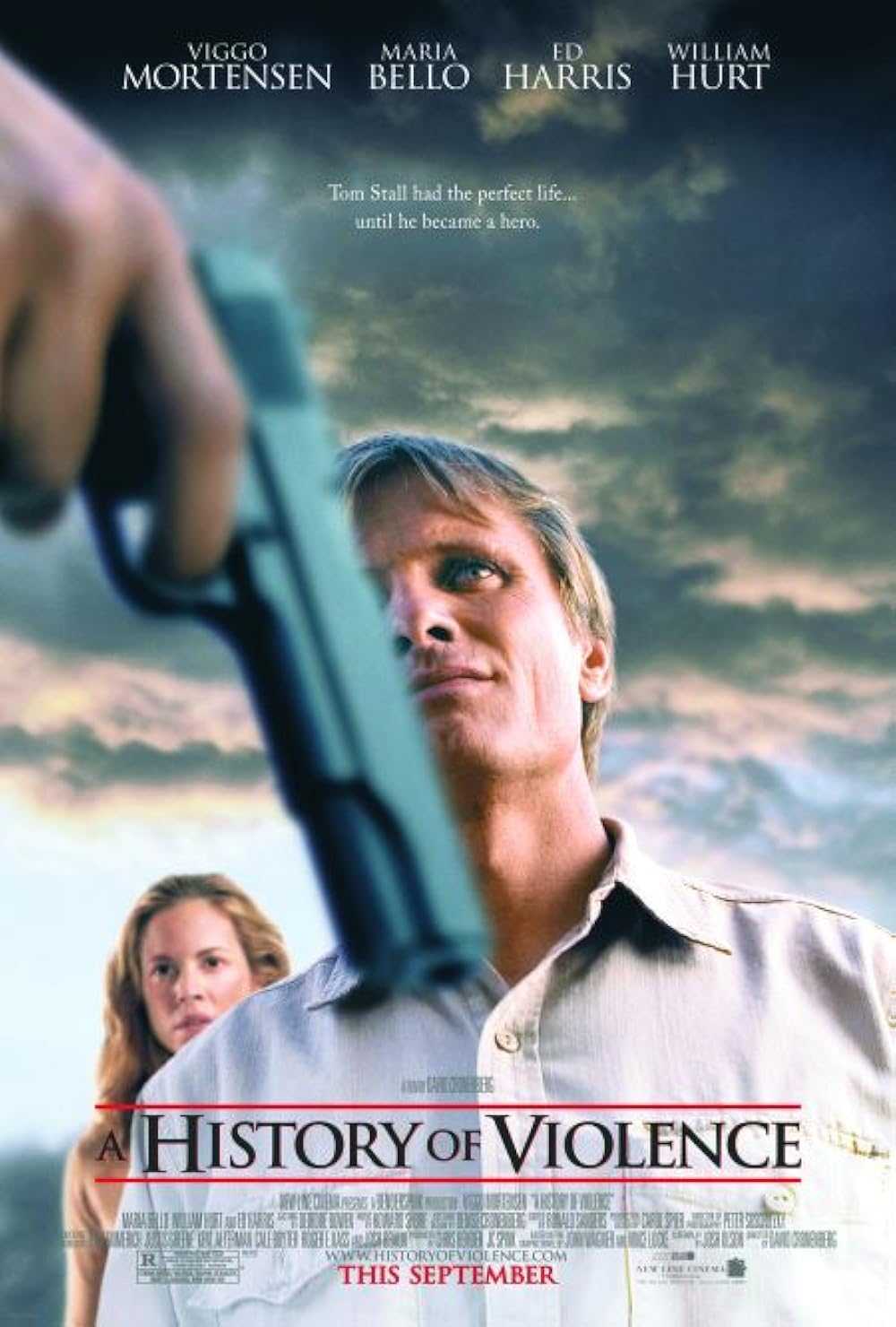 A History of Violence movie poster located on MR. X website.