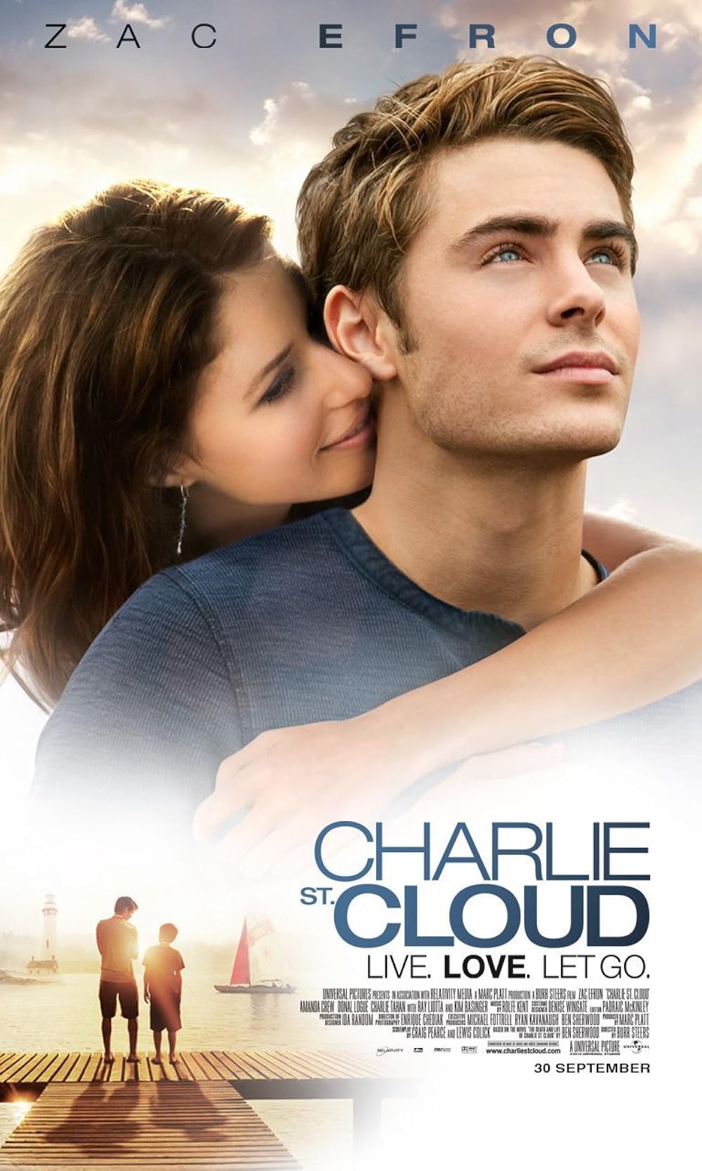 Charlie St. Cloud movie poster located on MR. X website.
