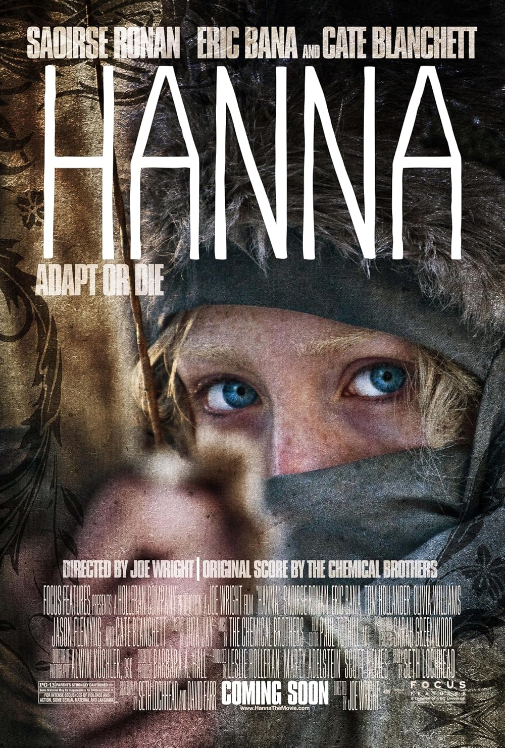 Hanna movie poster located on MR. X website.