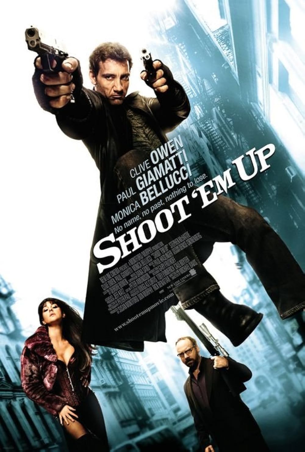 Shoot 'Em Up movie poster located on MR. X website.