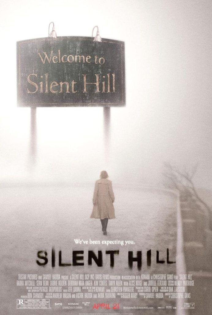 Silent Hill movie poster located on MR. X website.