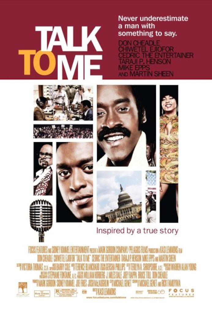 Talk to Me movie poster located on MR. X website.