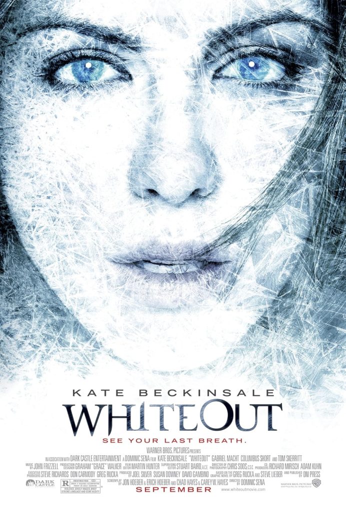 White Out movie poster located on MR. X website.
